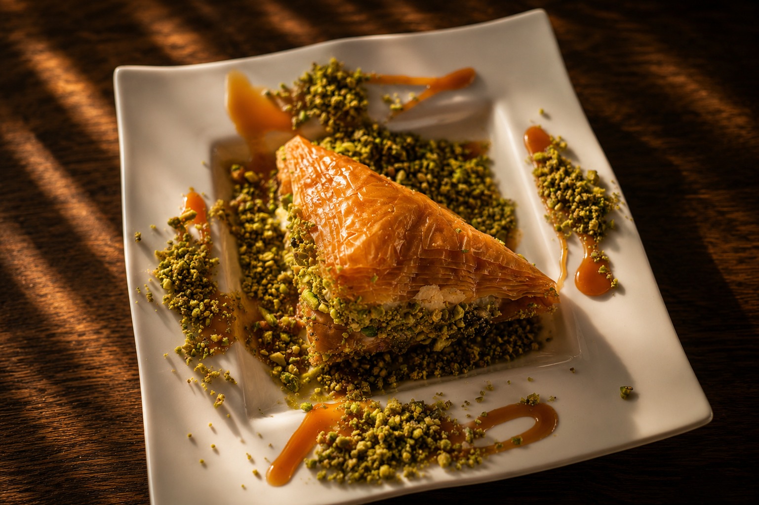 Baklava aux pistaches fait maison - Beit Al Hara Bruxelles